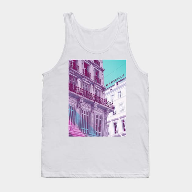 Marseille France Tank Top by deadright